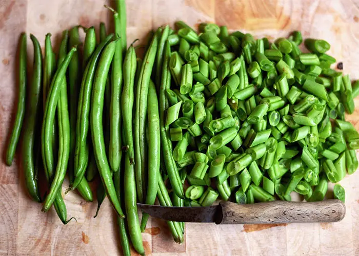 fresh green beans for cats